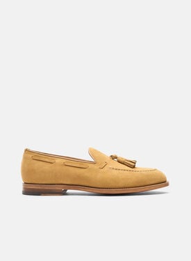 Scarosso William Tan Suede Beige - Suede Leather WILLIAMLOAF