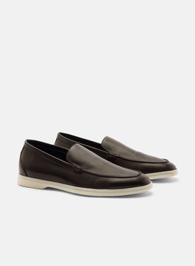 Ludovico Dark Brown Scarosso: Brown - Calf LUDOVICOLOAF