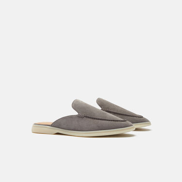 Scarosso Lucrezio Grey Suede Grey - Suede LUCREZIOMULE