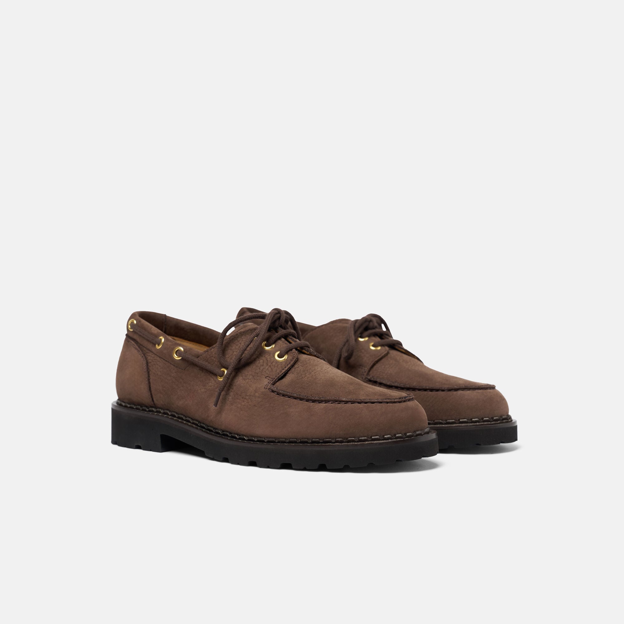 Arthur Brown Nubuck Scarosso: Brown - Nubuck ARTHURLOAF