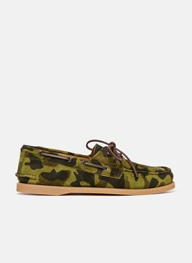 Scarosso Morgan Camo Veloursleder Camouflage - Veloursleder MORGANBOAT