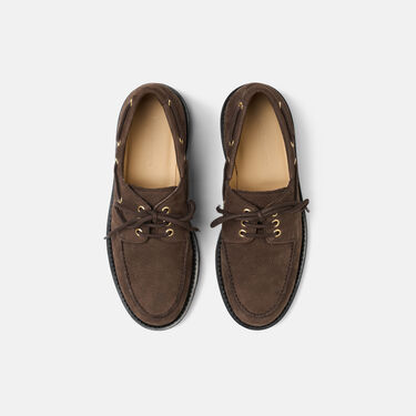 Arthur Brown Nubuck Scarosso: Brown - Nubuck ARTHURLOAF
