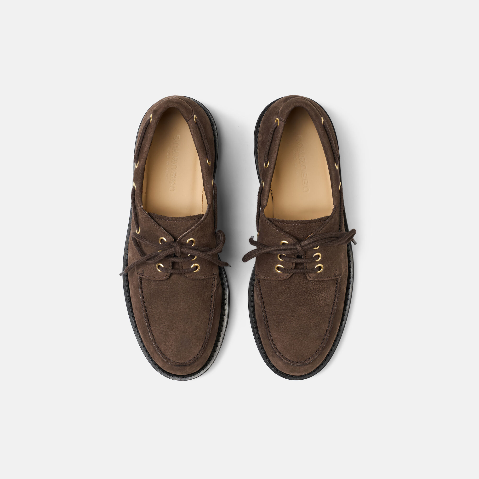 Arthur Brown Nubuck Scarosso: Brown - Nubuck ARTHURLOAF