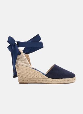Scarosso Paloma Blue Suede Black - Calf KELLYJODH
