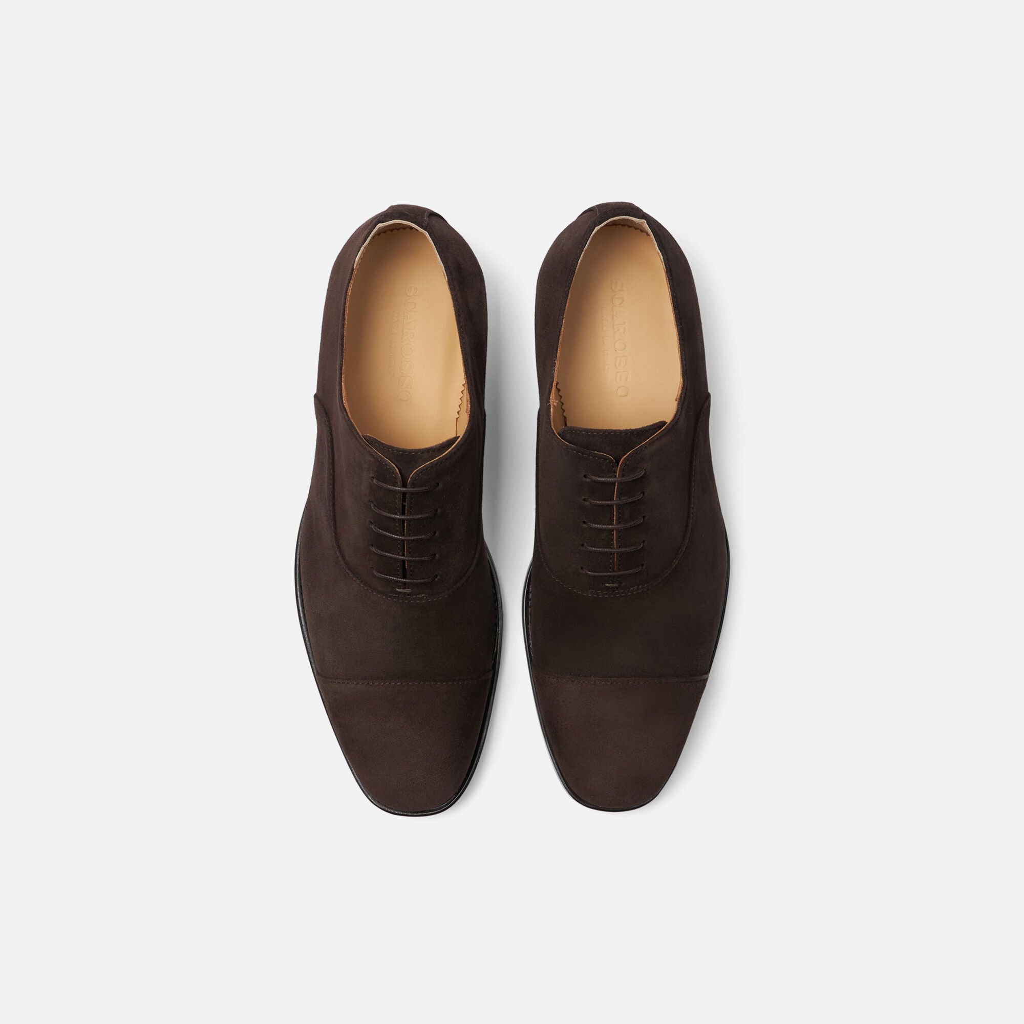 Scarosso Salvatore Marron Daim Marron - Daim SALVATOREOXFO