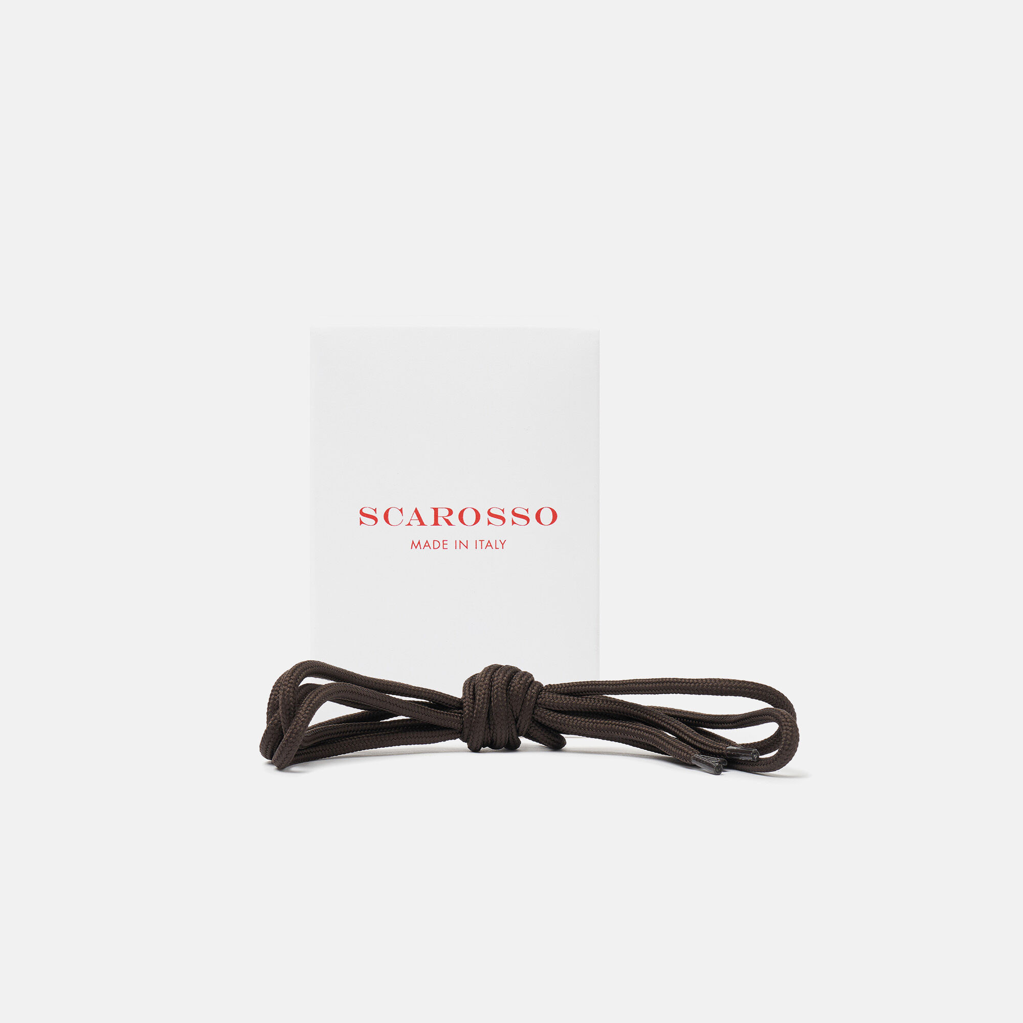 Scarosso Dark Brown laces Dark Brown - Cotton SHOELACE