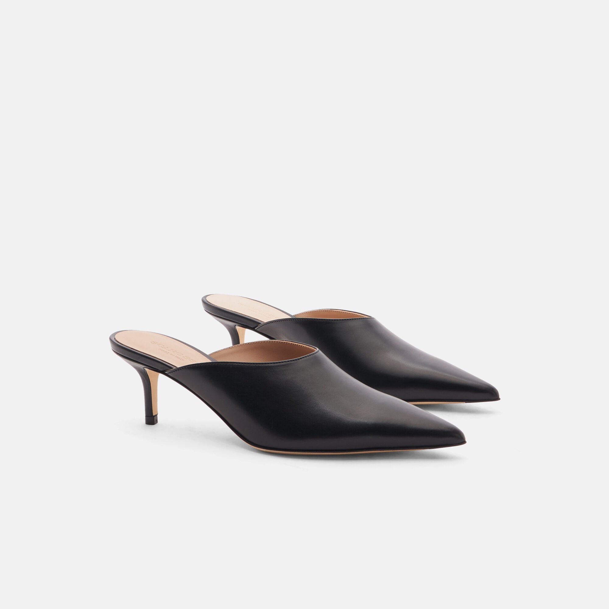 Scarosso Laura Noir Noir - Veau LAURAMULE