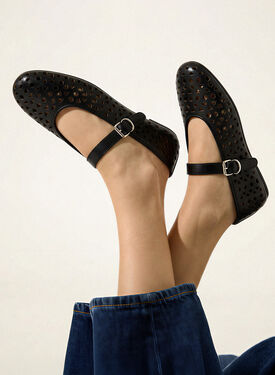 Evelyn Black Scarosso: Black - Calf EVELYNBALL