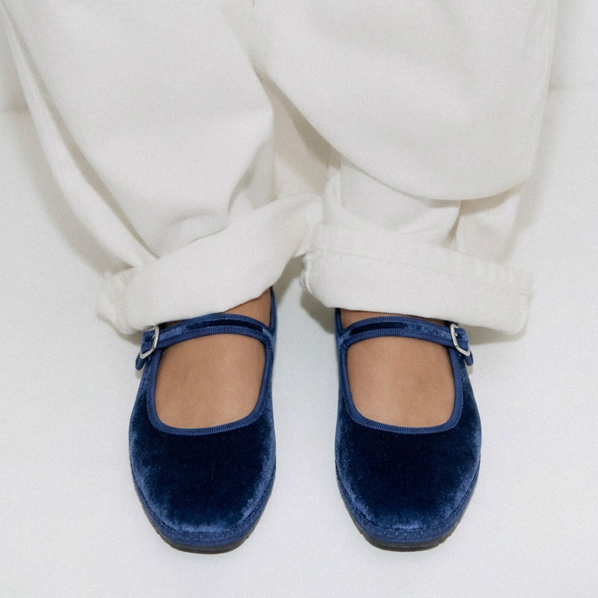 Petra Blue Velvet Scarosso: Blue - Velvet PETRASLIP