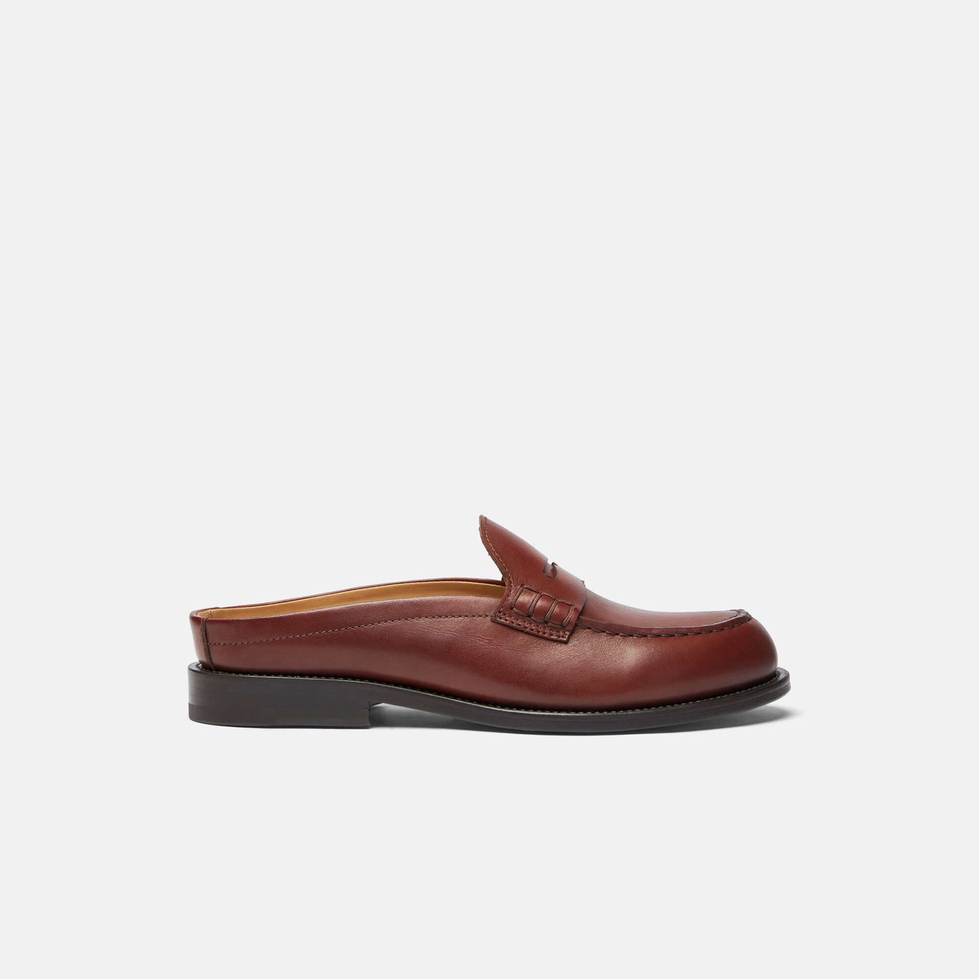 Scarosso Clementina Brown Brown - Calf CLEMENTINAMULE