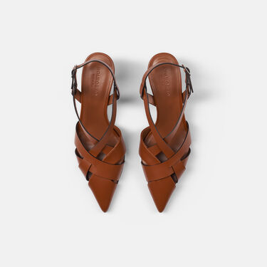 Scarosso Clio Cuir Tan - Calf CLIOPUMP