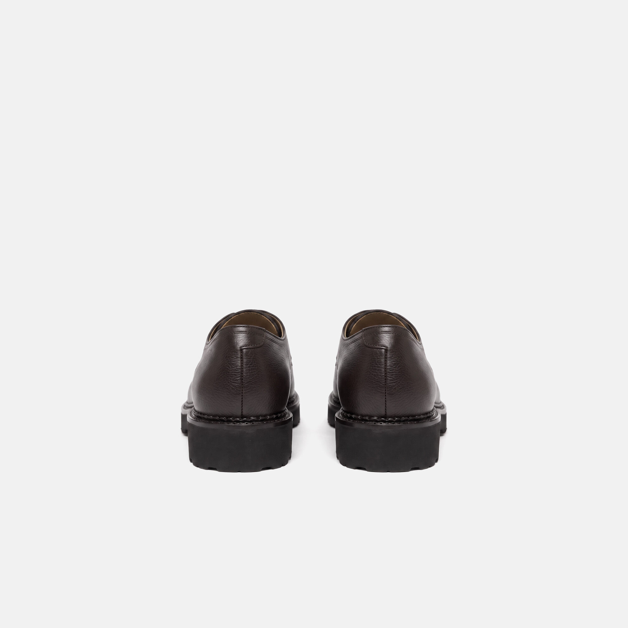 Oswald Brown Grain Scarosso: Dark Brown - Calf Oswald Brown Grain Scarosso: Dark Brown - Calf OSWALDMONK