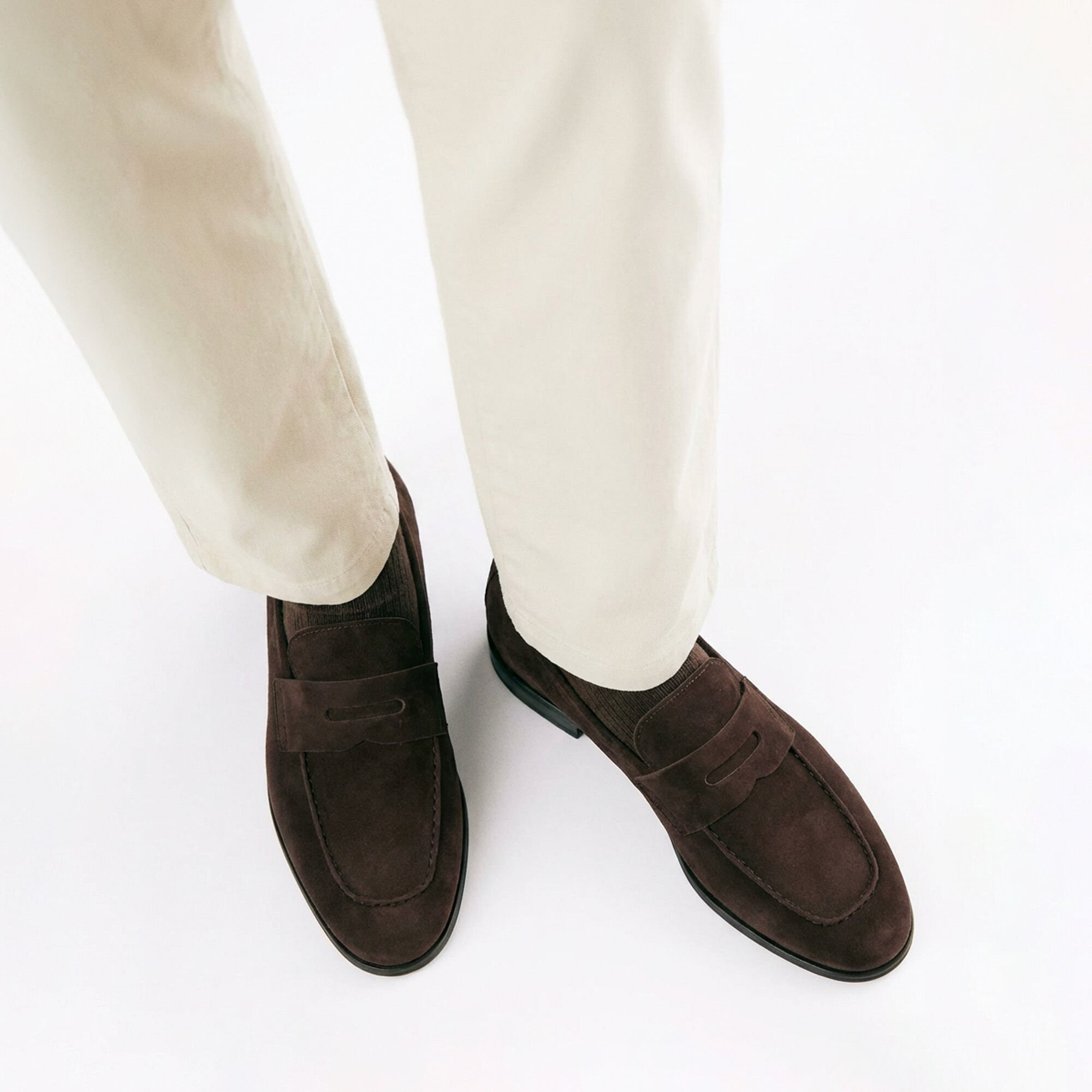 Gregory Brown Suede Scarosso: Brown – Suede GREGORYLOAF