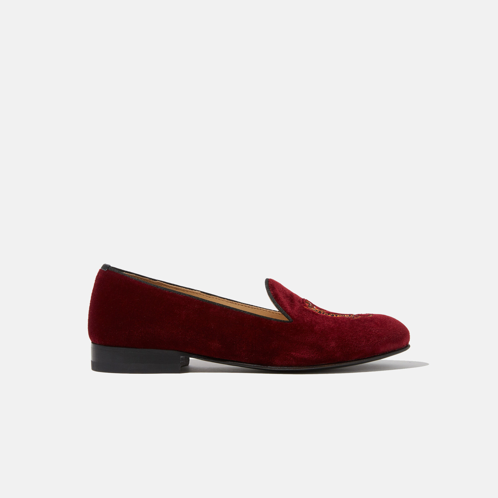 Scarosso Becky Burgundy Velvet Burgundy - Velvet BECKYSLIP