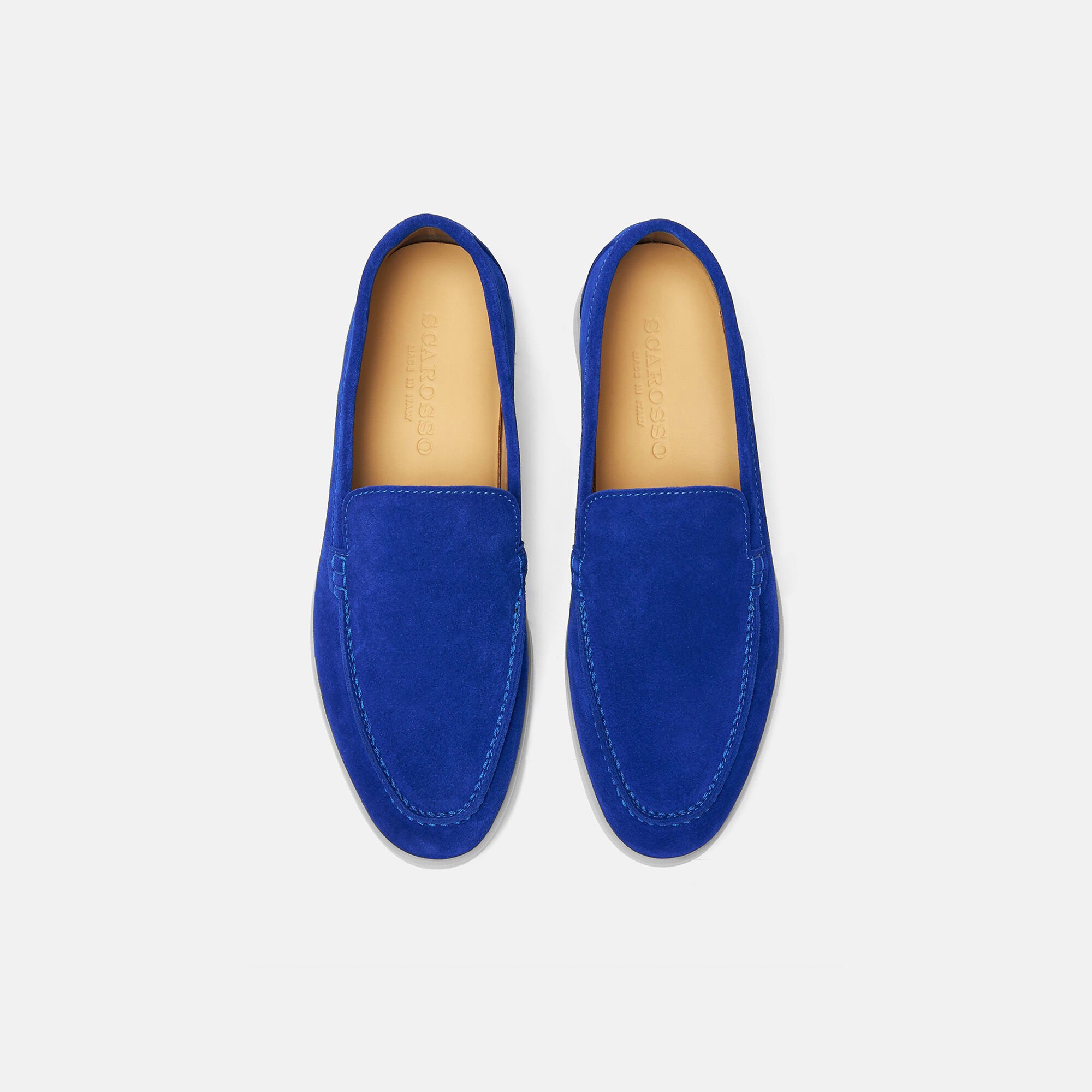 Scarosso Ludovica Electric Blue Suede Electric Blue - Suede LUDOVICALOAF
