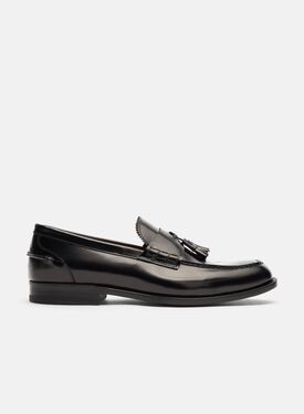 Scarosso Ralph Black Bright Black - Brushed calf RALPHLOAF