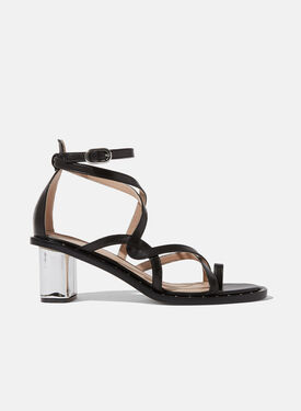 Scarosso Patty Black Black - Patent JUNEPUMP