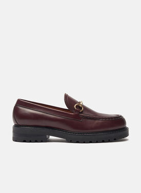 Scarosso Carlotta Burgundy Dark Brown - Suede GINEVRALOAF