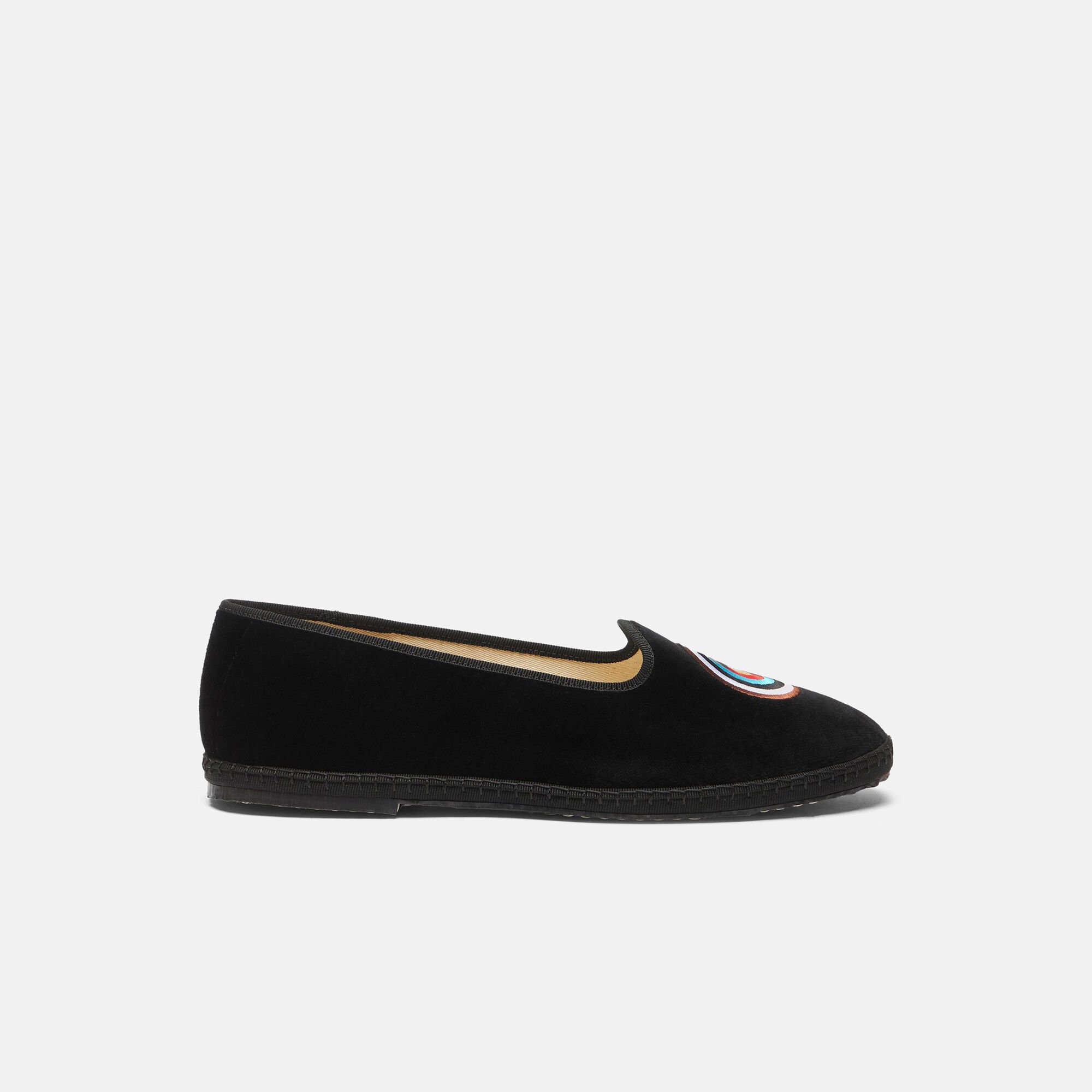 Scarosso William IV Target Noir - Velours TARGETSLIP