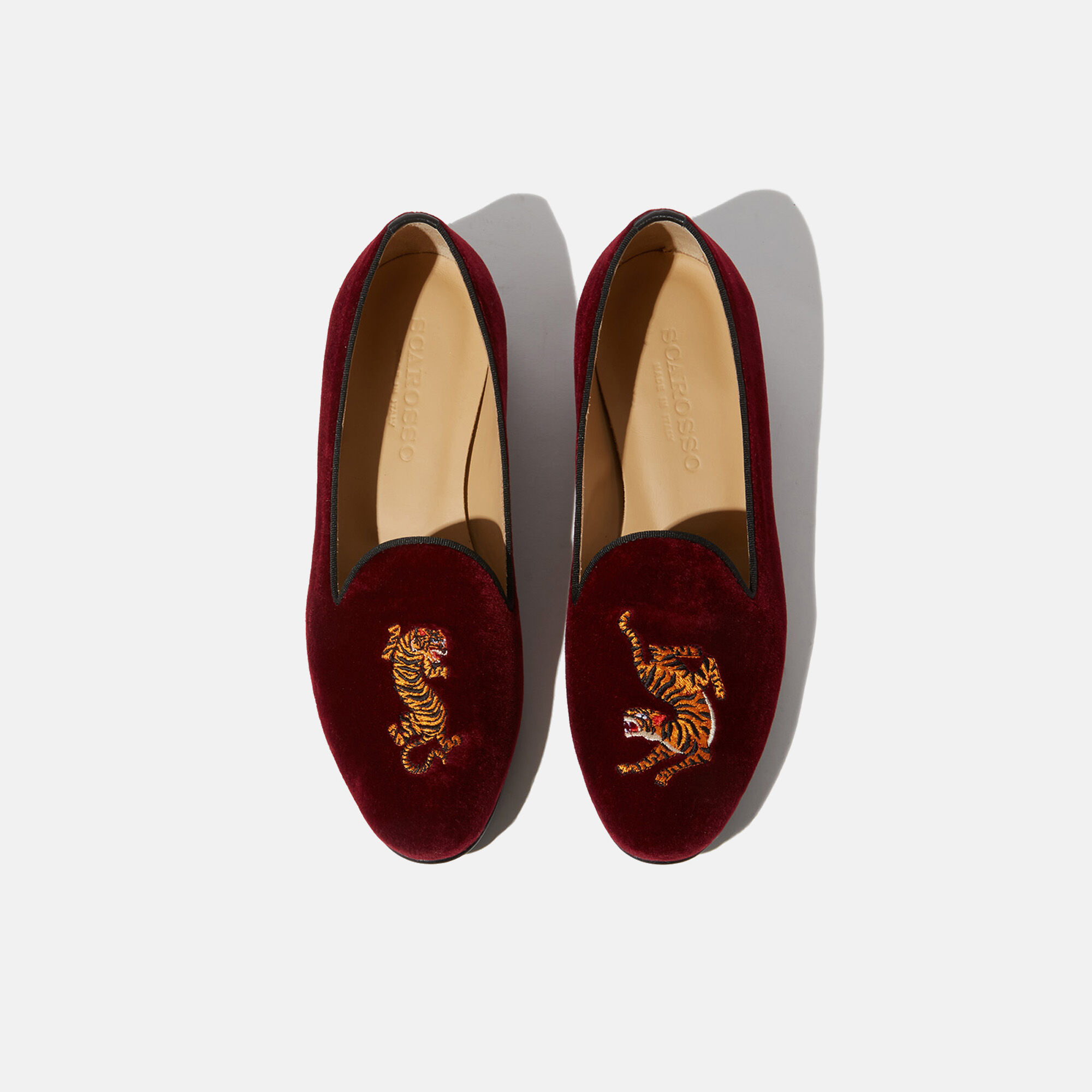 Scarosso Becky Burgundy Velvet Burgundy - Velvet BECKYSLIP