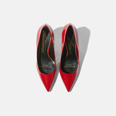 Gigi Red Patent Scarosso: Red - Patent GIGIPUMP