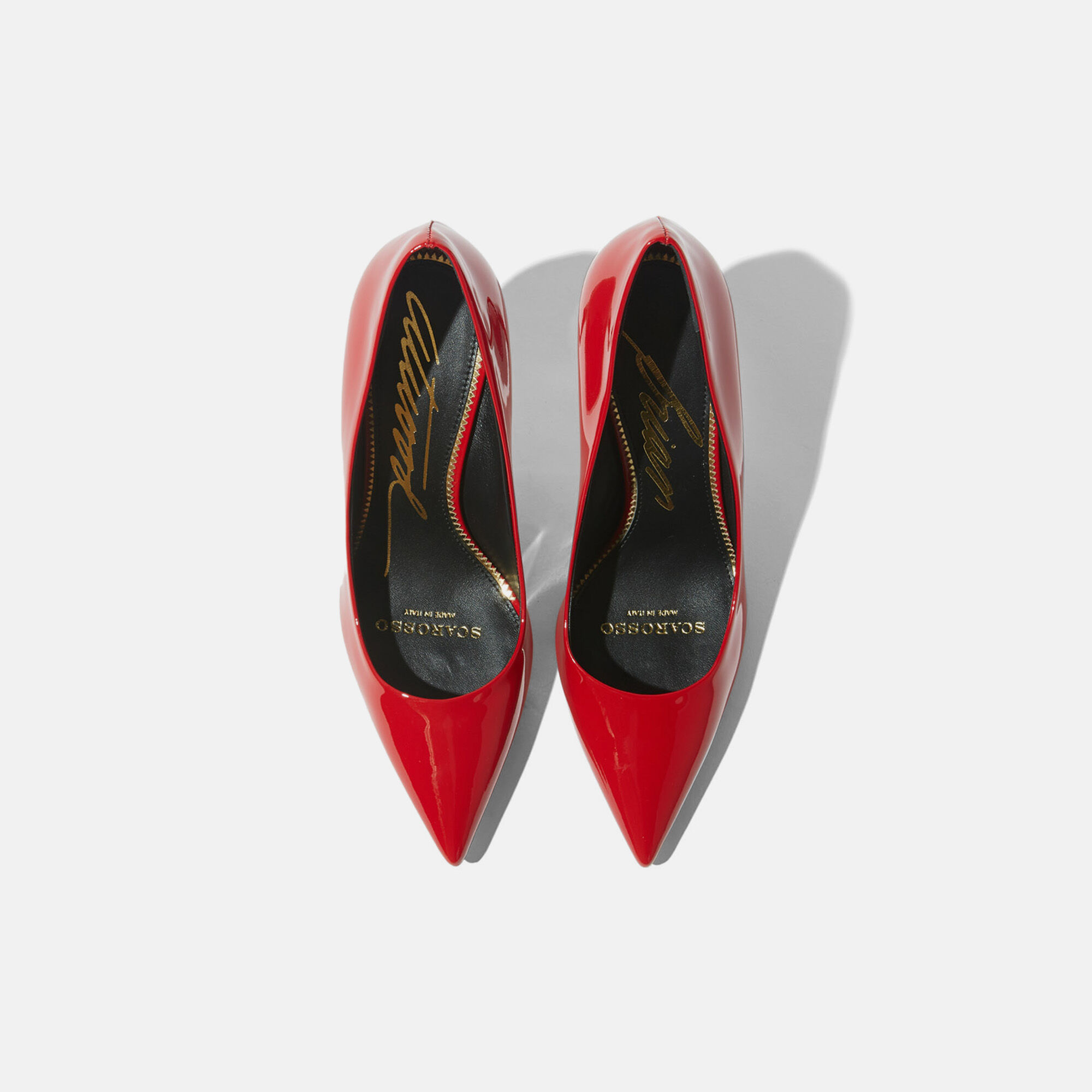 Gigi Red Patent Scarosso: Red - Patent GIGIPUMP