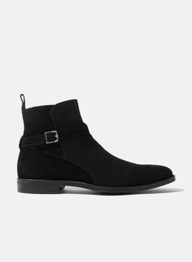 Scarosso Damiano Black Suede Black - Calf ANDREALOAF