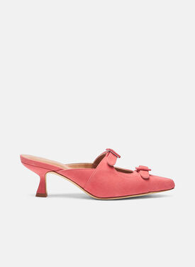 Scarosso Liz Pink Suede Turquoise - Suede LUDOVICALOAF