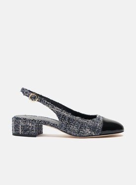 Scarosso Coco Blue Tweed Blue - Tweed COCOPUMP