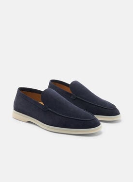 Ludovico Blue Suede Scarosso: Blue - Suede LUDOVICOLOAF