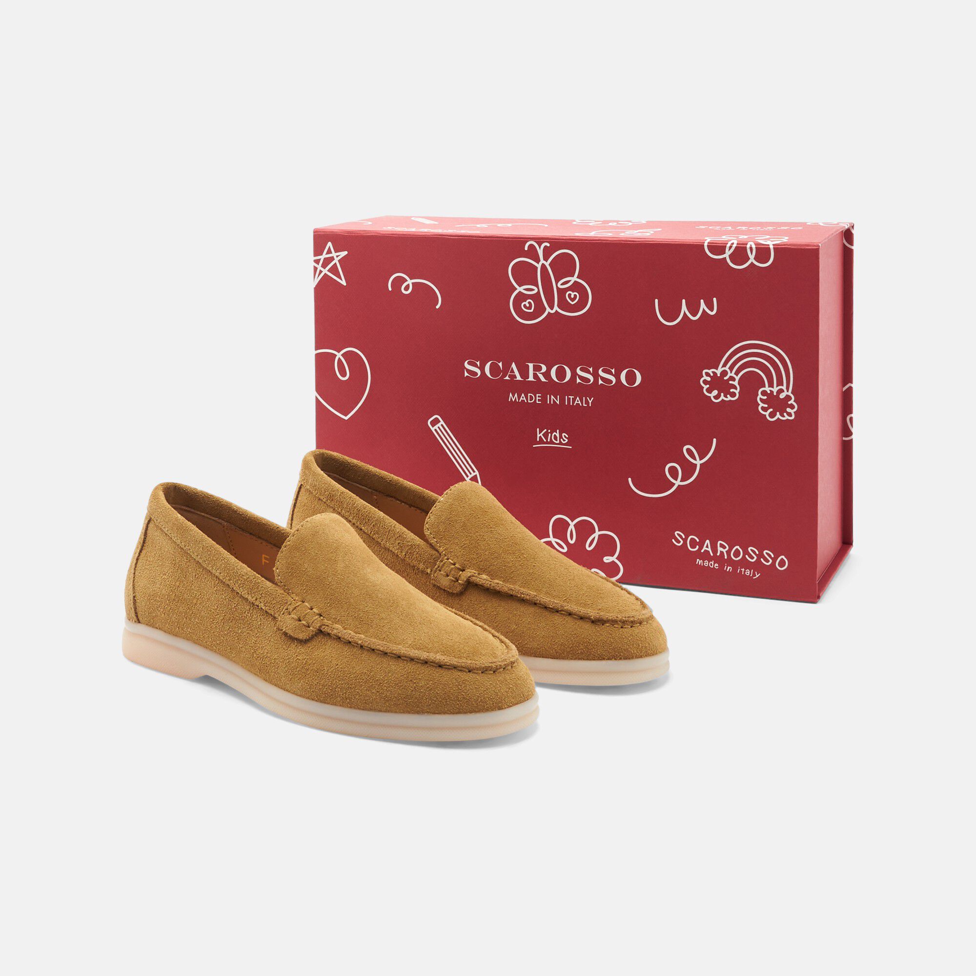 Scarosso Ludovica Fille Beige Daim Beige - Daim LUDOVICAKLOAF