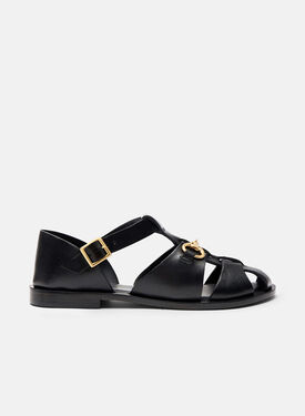 Scarosso Helene Black Black - Calf LOHANMULE
