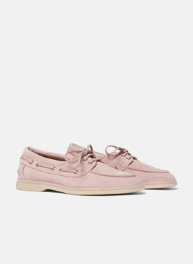 Lia Rosa Veloursleder Scarosso: Rosa - Veloursleder LIABOAT