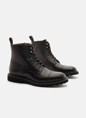 Jackie Grain Brown Scarosso: Brown - calf JACKIEBOOT