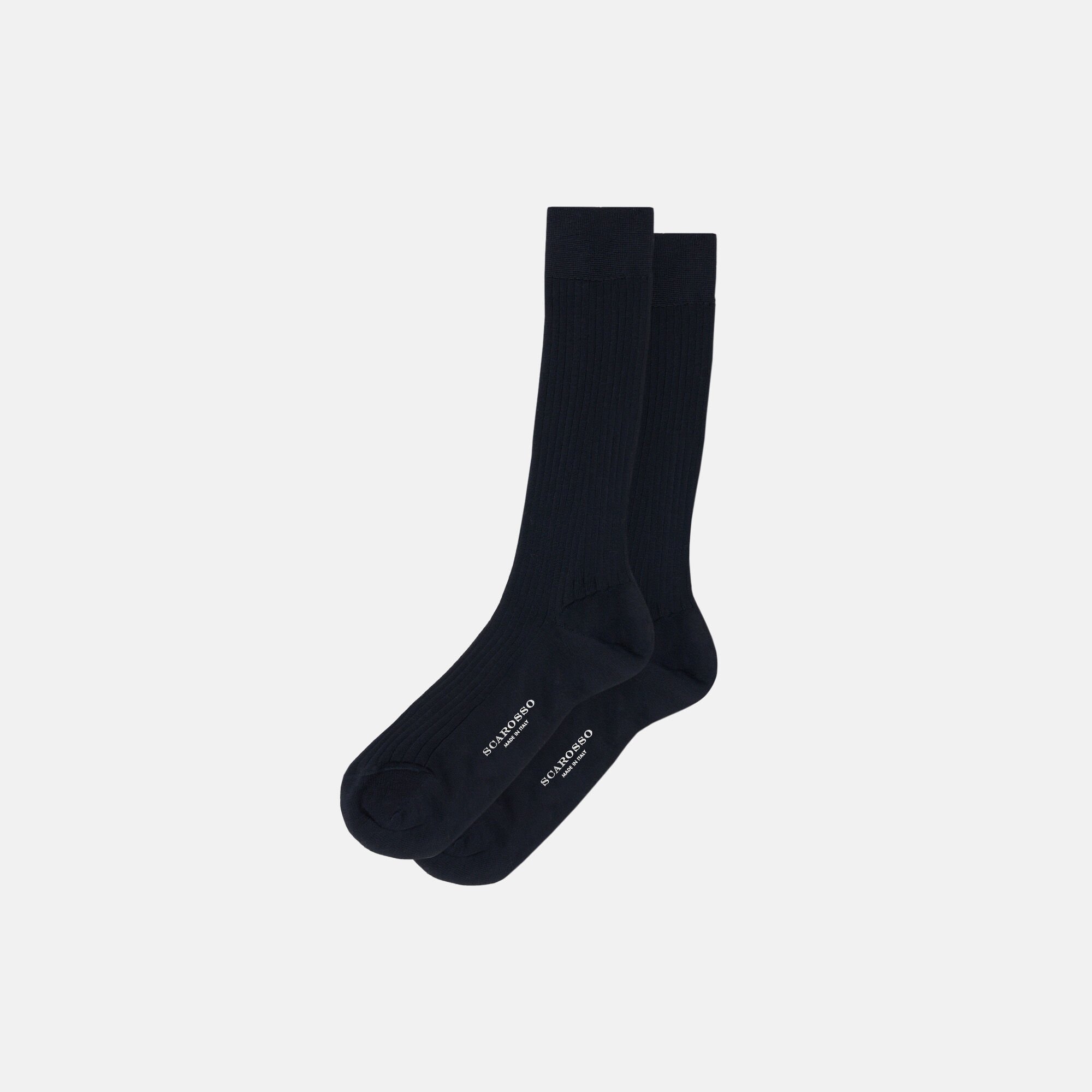 Scarosso Anthracite Lisle Socks Anthracite - Cotton LISLCOTTSOCK Scarosso Anthracite Lisle Socks Anthracite - Cotton LISLCOTTSOCK