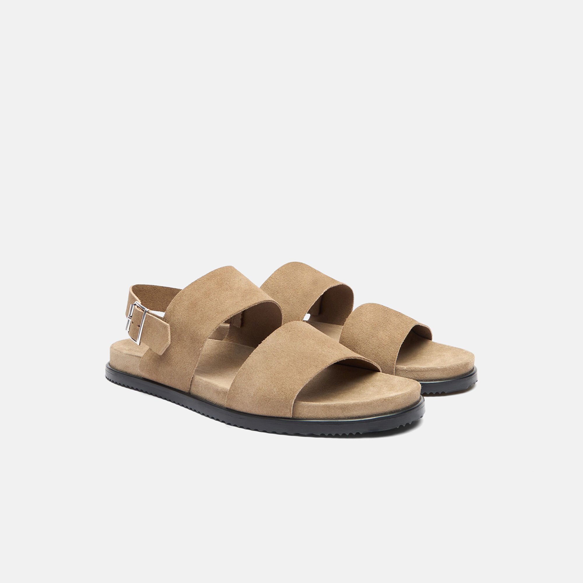 Scarosso Antonio Beige Veloursleder Beige - Veloursleder ANTONIOSAND
