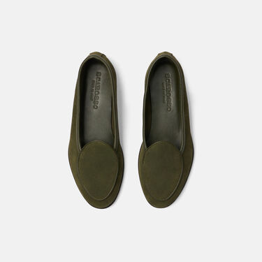Scarosso Nele Green Suede Green- Suede NELELOAF