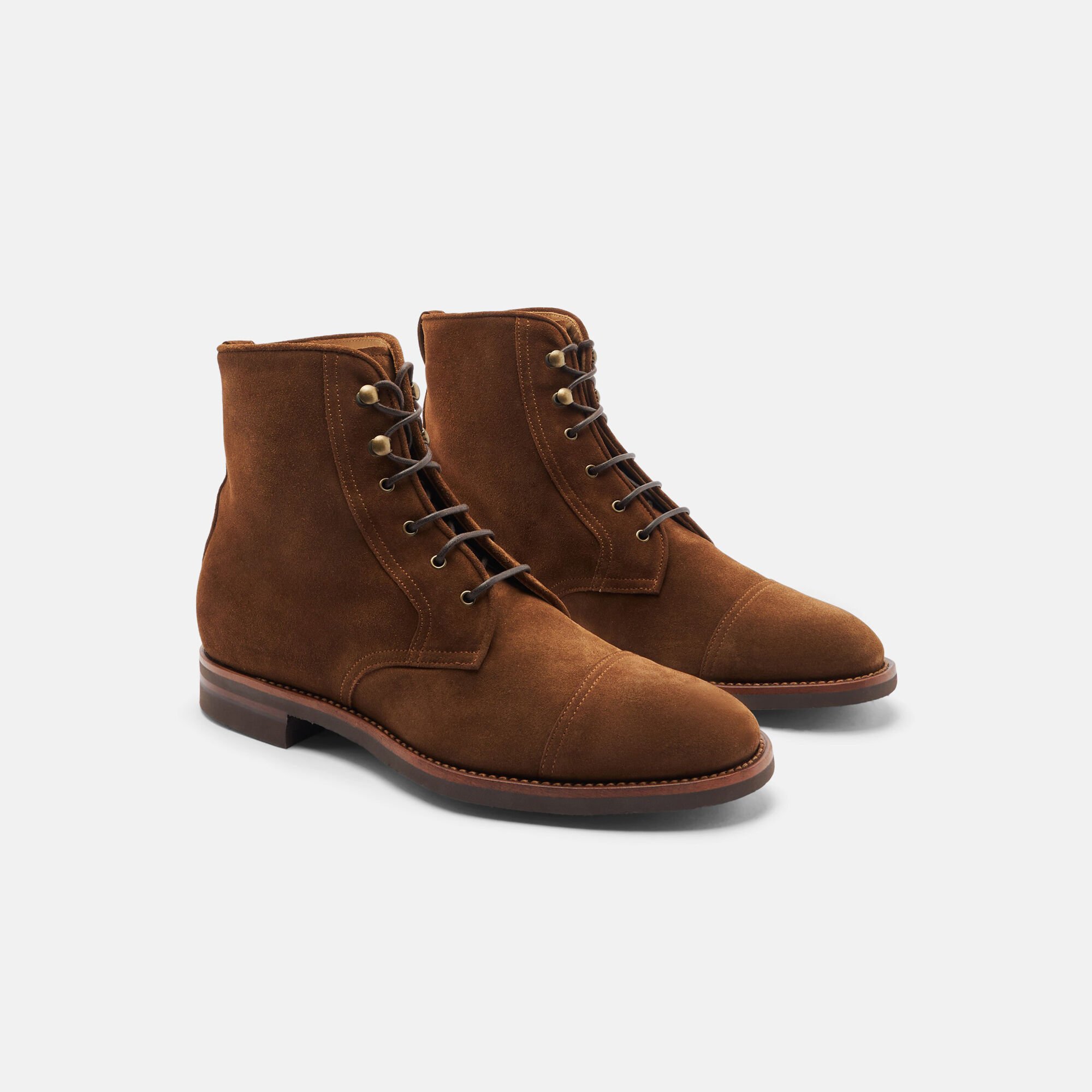 Scarosso Paolo Snuff hellbraun - Veloursleder PAOLOBOOT