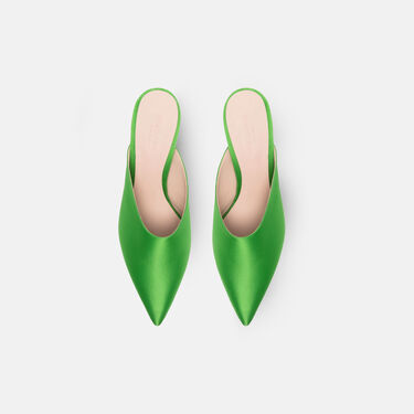 Scarosso Laura Vert Vert - Soie LAURAMULE
