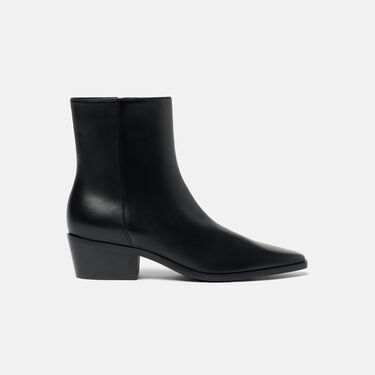 Ambra Black Scarosso: Black - Calf AMBRARBOOT