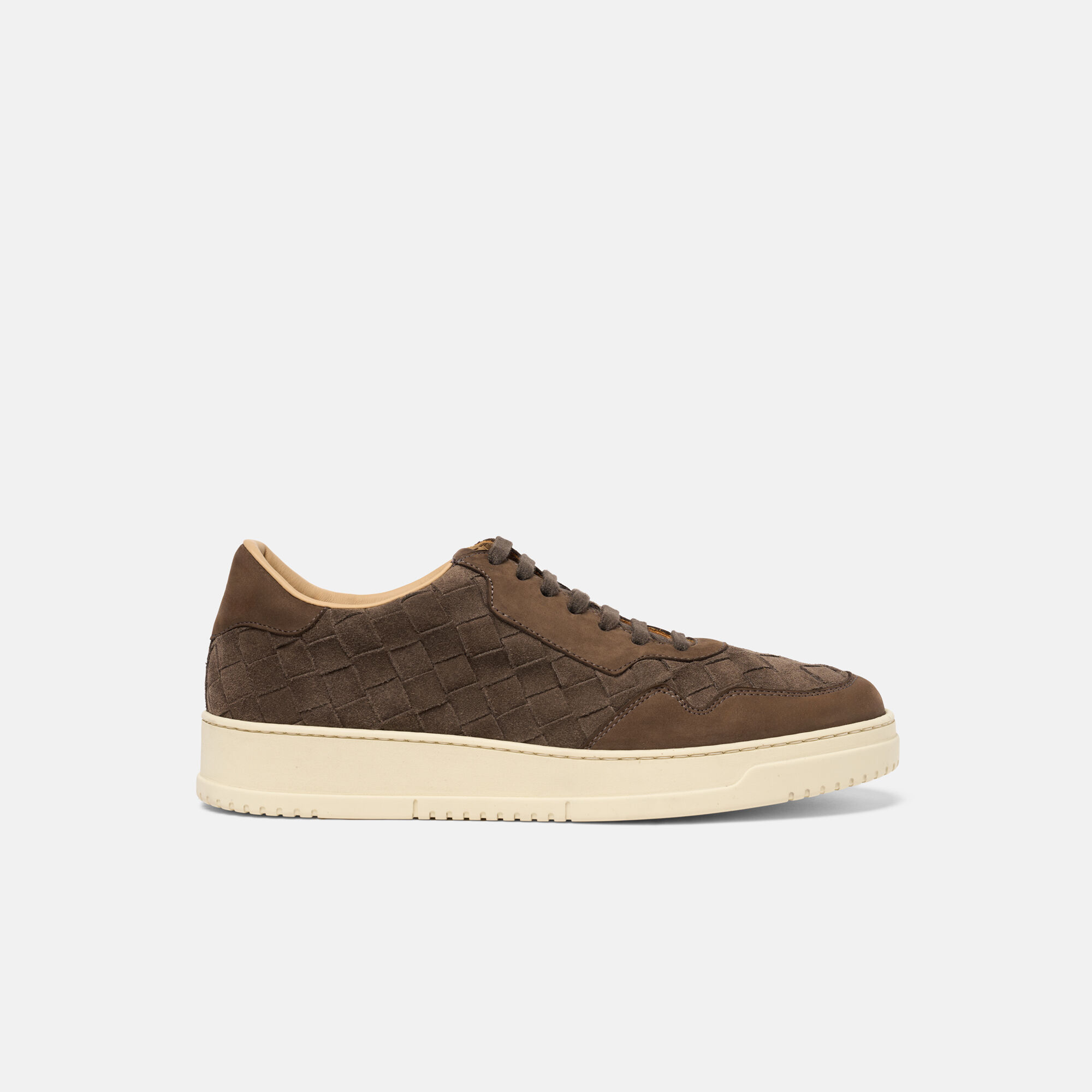 Alvise Brown Woven Scarosso: Brown - Suede Alvise Brown Woven Scarosso: Brown - Suede ALVISESNEA