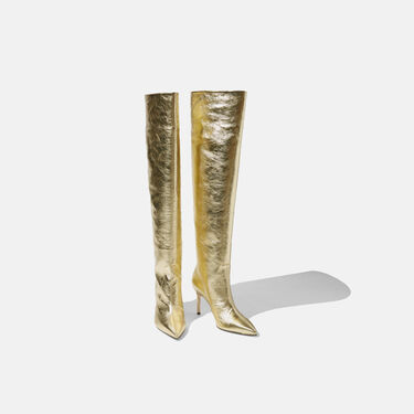Scarosso Carra Gold Gold - Kalbsleder CARRABOOT