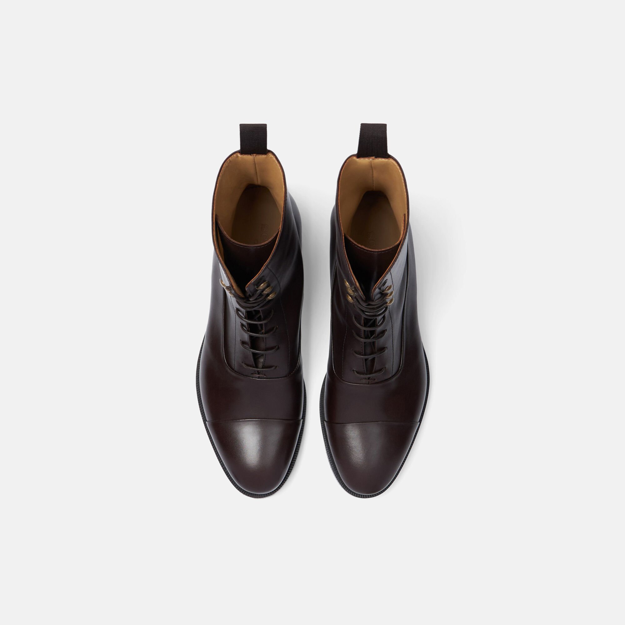 Scarosso Archie 棕色 棕色 - 小牛皮 ARCHIEBOOT