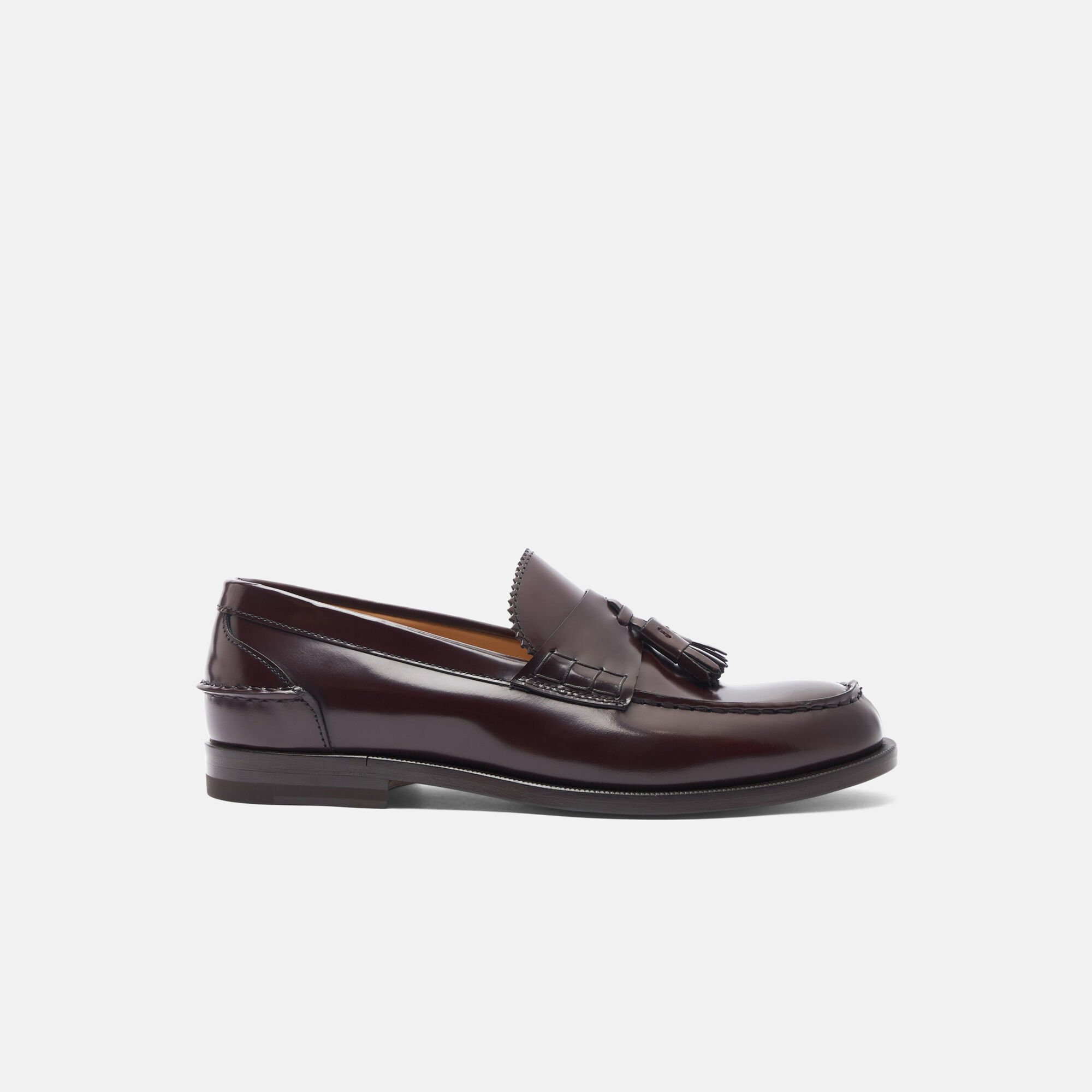 Scarosso Ralphine Burgundy Bright Burgundy - Brushed Calf RALPHINELOAF
