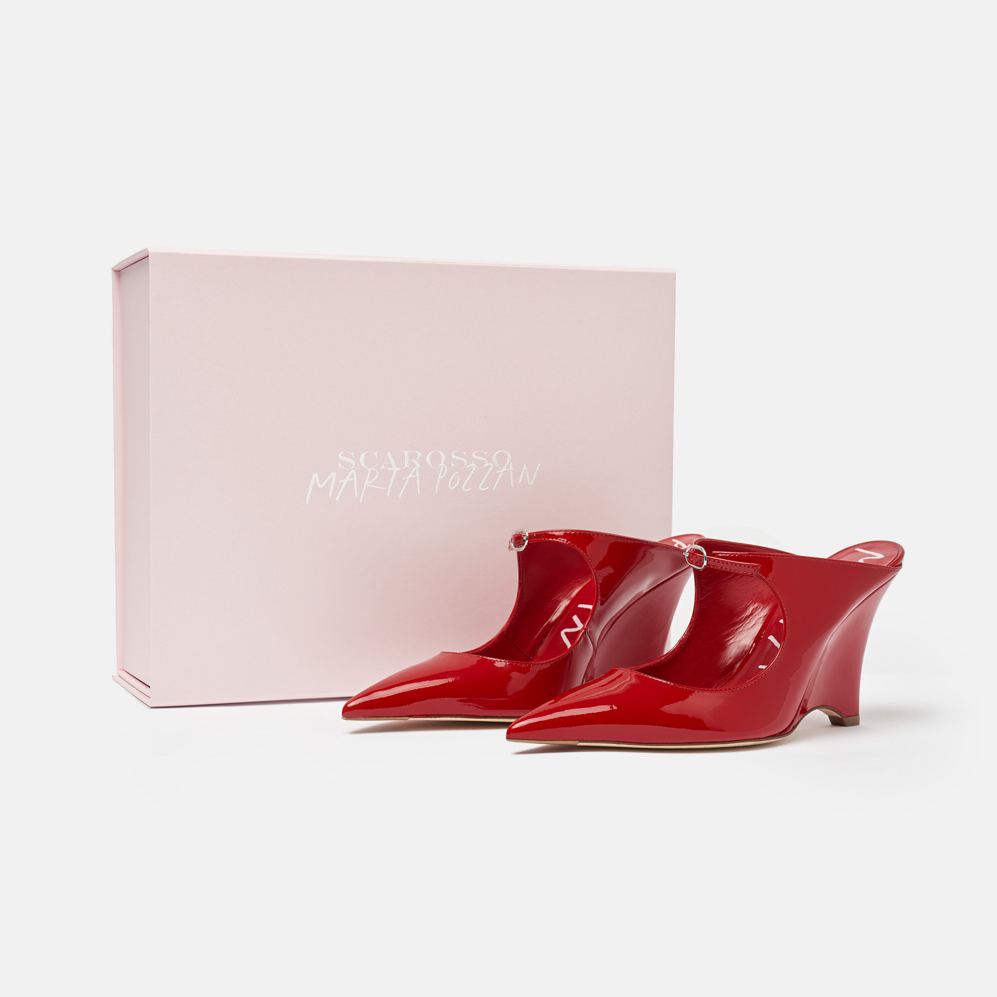 Scarosso Marta II Rosso Vernice Rosso - Vernice MARTAIIPUMP
