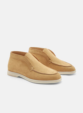Leonarda Beige Veloursleder Scarosso: Beige - Veloursleder LEONARDAANKL