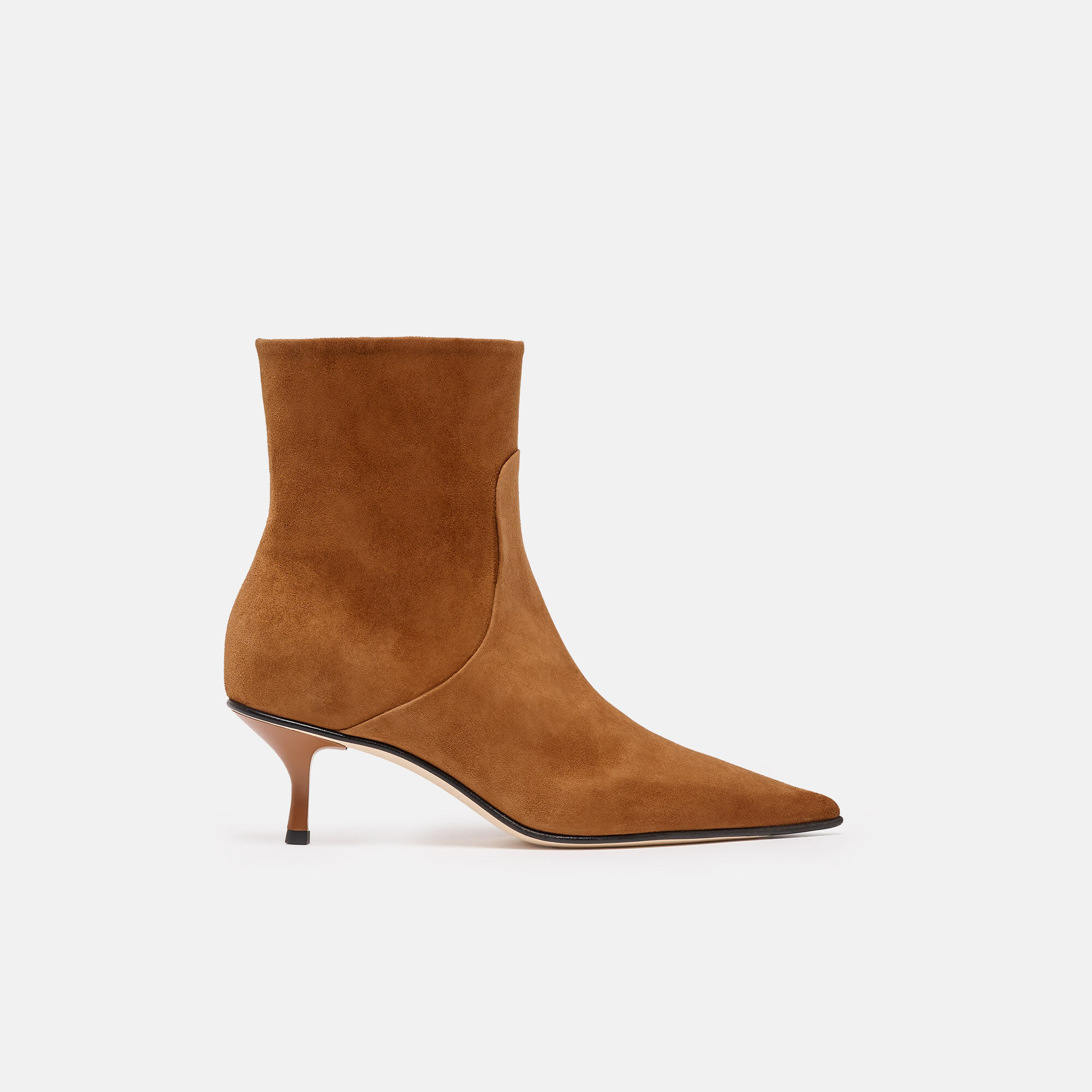 Scarosso Jamie Tabak Veloursleder Tabak – Veloursleder JAMIEANKL