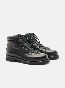 Edmund Black Scarosso: Black - calf EDMUNDBOOT