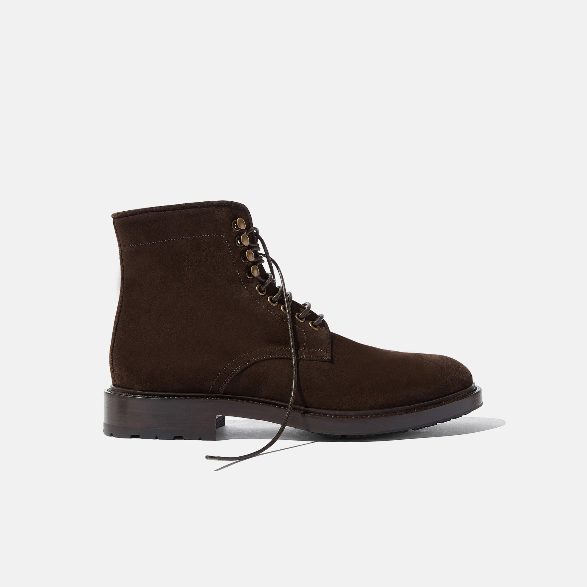 William II Brown Suede Scarosso: Brown - Suede WILLIAMBOOT