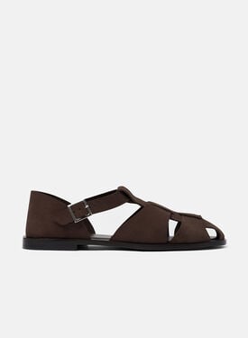 Scarosso Apollo Marrone Scamosciato Marrone - Camoscio APOLLOSAND